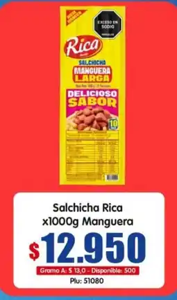 Surtifamiliar Salchicha Rica oferta