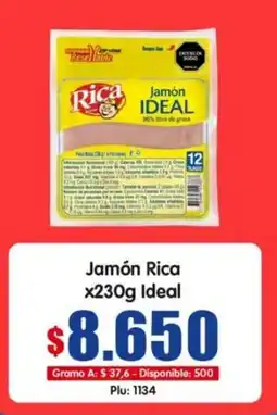 Surtifamiliar Jamón Rica Ideal oferta