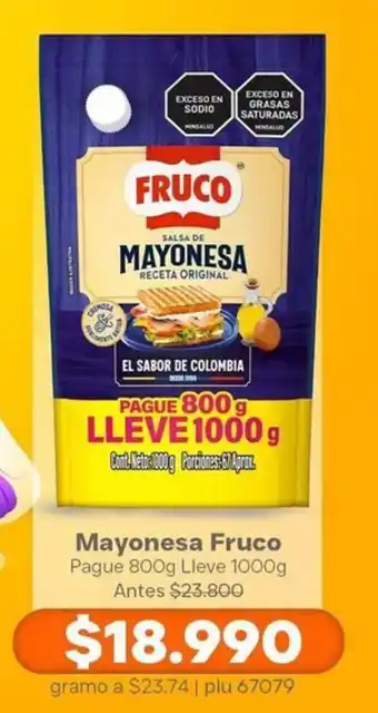 Mayonesa Fruco