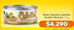 La Gran Colombia Atún Colette Lomitos Aceite Girasol oferta