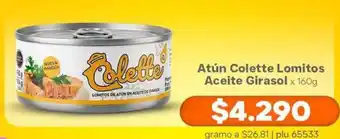 Atún Colette Lomitos Aceite Girasol