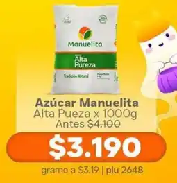 La Gran Colombia Azúcar Manuelita Alta Pureza oferta