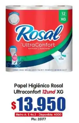 Surtifamiliar Rosal papel higiénico ultraconfort oferta