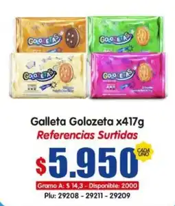 Surtifamiliar Galleta Golozeta oferta