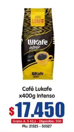 Surtifamiliar Lukafe café intenso oferta