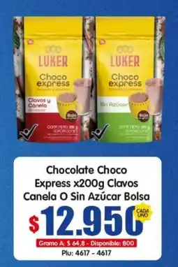 Surtifamiliar Luker Chocolate Choco Express oferta