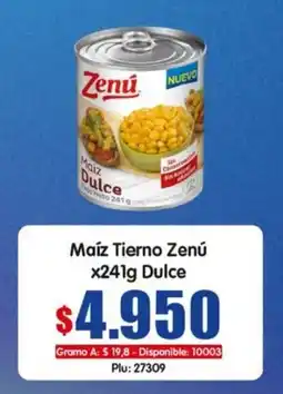 Surtifamiliar Zenu Maiz Tierno Dulce oferta