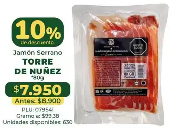 Torre de Nuñez jamón serrano