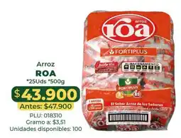 Belalcazar Arroz Roa oferta