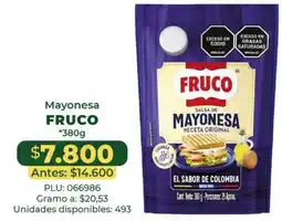 Belalcazar Fruco mayonesa oferta
