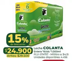 Belalcazar Leche COLANTA oferta