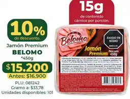 Belalcazar Belomo jamón premium oferta