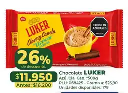 Belalcazar Chocolate Luker oferta