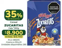 Belalcazar Kellogg's Zucaritas oferta