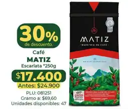 Belalcazar Café Matiz Escarlata oferta