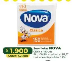 Belalcazar Servilletas NOVA Clásica oferta