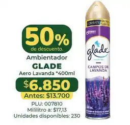 Belalcazar Glade ambientador aero lavanda oferta