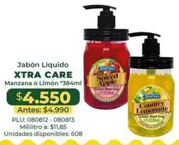 Belalcazar Xtra Care jabón liquido manzana o limón oferta