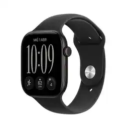 Falabella Watch Serie 12 | 46 mm | Gps Caja de aluminio en negro|correa deportiva negro oferta