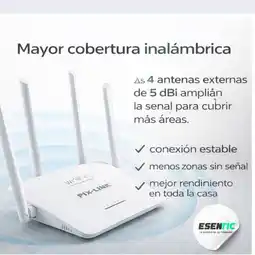 Falabella Router WiFi 4 Antenas 300 Mbps Alta Cobertura oferta