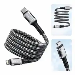Falabella Cable de Datos y Carga Rápida Magnético Tipo C a Lightning Iphone , 30W 1M oferta