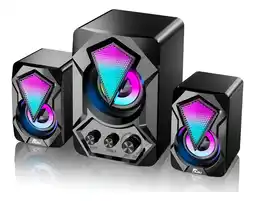 Falabella Parlantes Premium Gamer G3 2.1 Rgb Para Pc 11w oferta