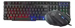 Falabella Combo Gamer Gt300c Teclado Y Mouse Negro oferta