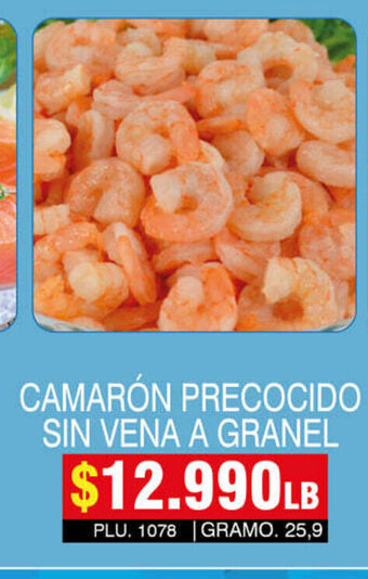 Surtifamiliar Camaron Precocido Sin Vena A Granel oferta