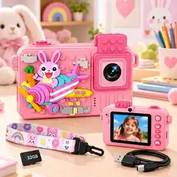 Falabella Cámara Digital Infantil Smile 48M con Juegos y Memoria 32GB oferta