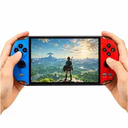 Falabella Consola De Video Juegos MP5 X12 Plus Game Player Entretenimiento Azul Y Roja oferta