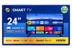 Falabella Televisor Monitor Tg Smart Tv 24 Pulgadas Wifi Android 16 oferta