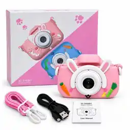 Falabella Cámara Digital Infantil X2 Rabbit Para Niños Fotos Video Juegos oferta
