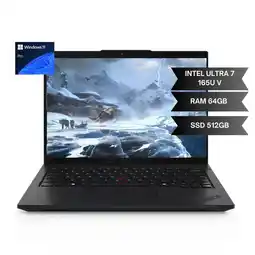 Falabella PORTATIL THINKPAD L14 - INTEL ULTRA 7 165U V PRO - RAM 64GB -SSD 512- WIN 11 PRO GB 14 oferta