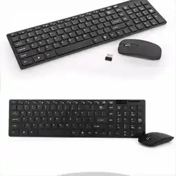 Falabella Kit Teclado Raton Inalambrico Productividad Escritorio Pc oferta