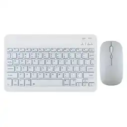 Falabella Combo Teclado Y Mouse Inalámbrico Bluetooth An-030 Blanco oferta