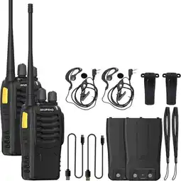 Falabella Walkie Talkie Bf-888sd Cifrado Digital Dmsk oferta