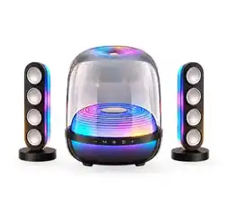 Falabella Parlante Bluetooth RGB Con Subwoofer Premium Speaker L51 Black oferta