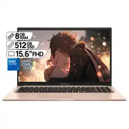 Falabella Portatil Vivobook Core i3 CI3 100U 8GB 512GB SSD 15.6 FHD oferta