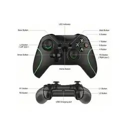Falabella CONTROL INALÁMBRICO RECARGABLE 600MAH USB-C 2.4GHZ PARA PC XBOX ONE CON RECEPTOR VIBRACIÓN DUAL oferta