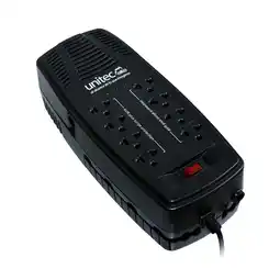 Falabella REGULADOR DE VOLTAJE UNITEC 2000VA 1000W 8 TOMAS AUTOMÁTICO 115V PROTECTOR DE PICOS RJ11 RJ45 oferta