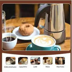 Falabella Cafetera Prensa Italiana Acero Inoxidable oferta