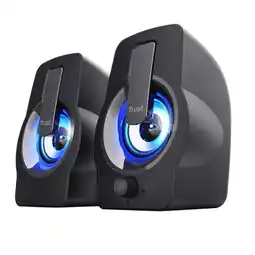 Falabella Parlante Gemi 2.0 Usb 12W Iluminacion Led Rgb Negro oferta