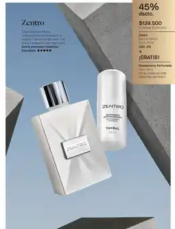 Yanbal Zentro - eau de parfum + desodorante perfumado oferta