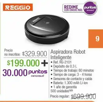 Jumbo Aspiradors robot inteligente reggio oferta