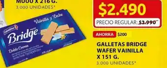 Ara Galletas bridge oferta