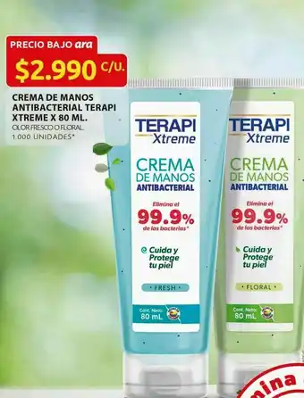Ara Crema de manos terapi xtreme oferta
