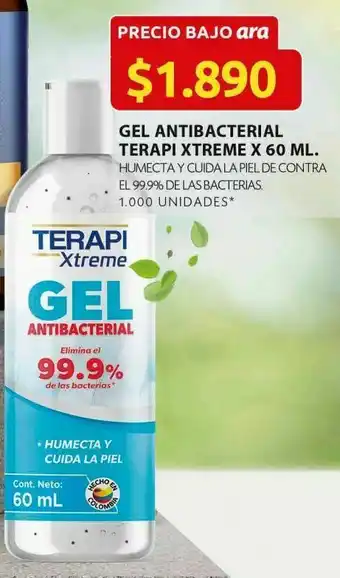 Ara Gel de manos terapi xtreme oferta