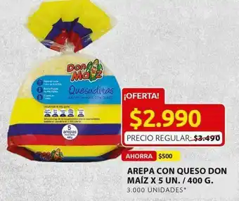Ara Arepas don maiz oferta