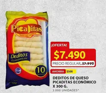 Ara Deditos de queso picaditas oferta