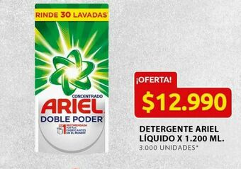 Ara Detergente en polvo ariel oferta